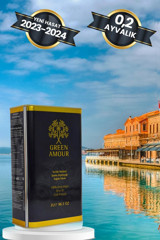 Green Amour Naturel Soğuk Sıkım Teneke Sızma Zeytinyağı 3 lt