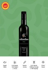 Olimilas Dress Soğuk Sıkım Polifenollü Cam Sızma Zeytinyağı 500 ml