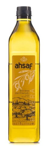 Ahsaf Polifenolsüz Pet Riviera Zeytinyağı 1 lt