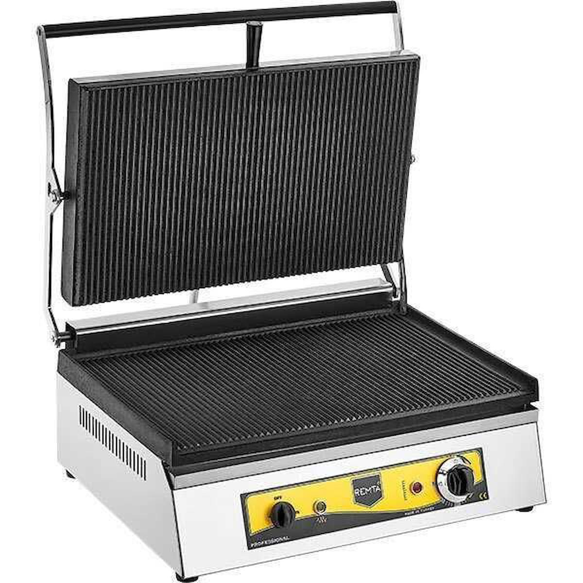 Remta R68 30 Dilim Döküm Gümüş Izgara Tost Makinesi