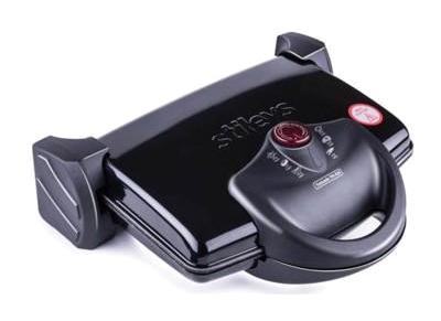 Stilevs Tostzade Tm-060 6 Dilim Granit Çıkartılabilir Plaka Siyah Izgara Tost Makinesi