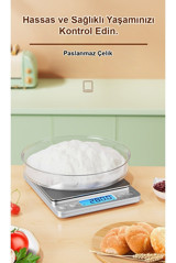 Bestofhome Dijital Hassas Hazneli 2 kg Mutfak Tartısı
