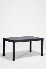 Sandalie Dikdörtgen Rattan 90x150 cm Antrasit Kamp Masası