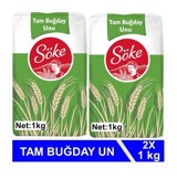 Söke Tam Buğday Unu 2x1 kg