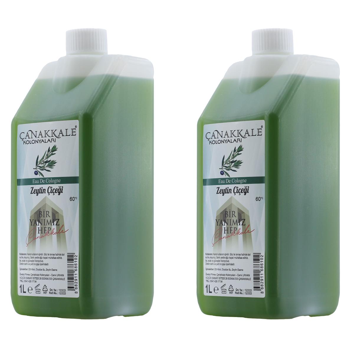 Çanakkale Kolonyaları Zeytin Çiçeği Kolonya 2x1 lt
