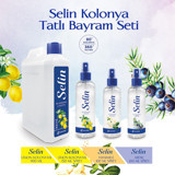 Selin Limon Sprey Kolonya 900 ml + 150 ml + 100 ml + 100 ml