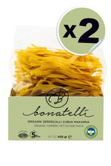 Bonatelli Zerdeçallı Çubuk Makarna 2x400 gr