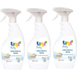 Uni Baby İnatçı Lekelere Karşı Etkili Sıvı Sprey Leke Çıkarıcı 3 x 500 ml