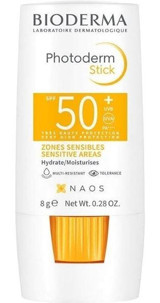 Bioderma Stick Renksiz 50 Faktör Tüm Ciltler İçin Nemlendirici Suya Dayanıklı Yüz Güneş Kremi 8 gr