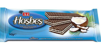 Eti Hoşbeş Hindistan Cevizli Gofret 142 gr
