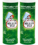 Billur Sodyum İyotsuz Toz Deniz Tuz Kutu 2x500 gr