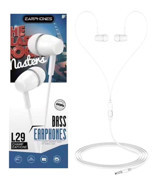 Royaleks L29 Kulak İçi Kablolu Bluetooth Kulaklık Beyaz