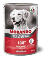 Morando Professıonal Biftekli Parça Etli Yaş Köpek Maması 405 gr Tekli