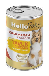 Hello Paty Lif İçerikli Tavuklu Yaş Köpek Maması 12 x 415 gr 12'li