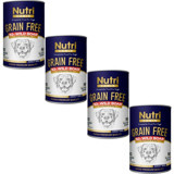 Nutri Canin Grain Free Domuz Etli Yaş Köpek Maması 400 gr 4'lü