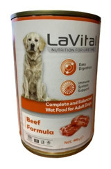 La Vital Sığır Eti Kıyılmış Yaş Köpek Maması 400 gr Tekli