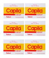 Capila Kükürt Katı Sabun 6x90 gr
