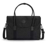 Kipling Superworker İş Sıgnature EmKadın Omuz Çantası Siyah
