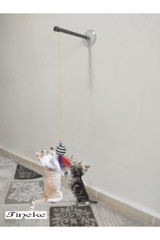 Tineke Hareketli Tüylü Tırmalama Yavru Top Kedi Oyuncağı