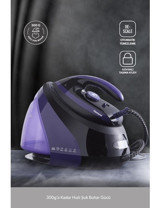 Homend 1173H 3000 W Yapışmaz Yatay Şok Buharlı Ütü