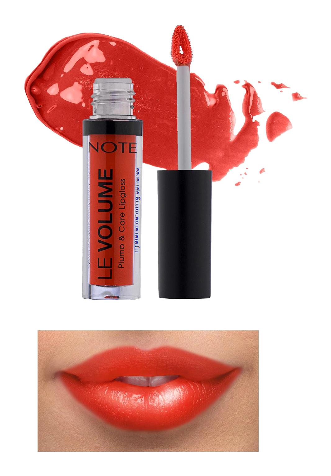 Note Le Volume Plump & Care Lip 05 No Fear Red Nemlendiricili Dolgunlaştırıcı Dudak Parlatıcısı