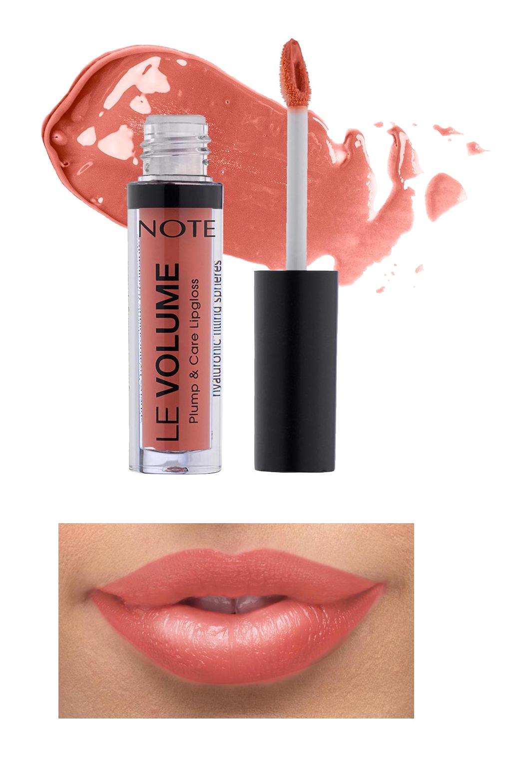 Note Le Volume Plump & Care Lip 01 Happy Morning Nemlendiricili Dolgunlaştırıcı Işıltılı Dudak Parlatıcısı