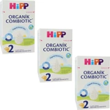 Hipp Combiotic Tahılsız Glutensiz Organik Probiyotikli 2 Numara Devam Sütü 3x800 gr