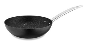 Korkmaz Nero Granit 28 cm Wok Tava
