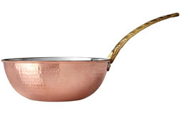 Karaca Alacahöyük Bakır 24 cm Wok Tava