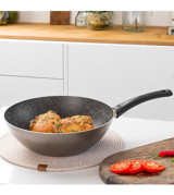 Cem Pratiko Teflon 28 cm Wok Tava