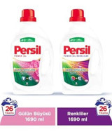 Persil 52 Yıkama Renkliler İçin Sıvı Deterjan 2x1.69 lt