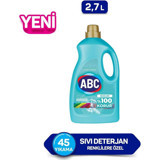 Abc İlk Günkü Gibi Koruma 45 Yıkama Renkliler İçin Sıvı Deterjan 2.7 lt