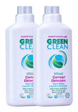 U Green Clean Organik Lavanta Yağlı 40 Yıkama Tüm Renkler İçin Sıvı Deterjan 2x1 lt