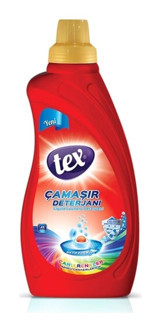 Tex Aktif Formül 16 Yıkama Renkliler İçin Sıvı Deterjan 1 lt