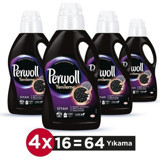 Perwoll Doku Yenileme 64 Yıkama Siyahlar İçin Sıvı Deterjan 4x1 lt