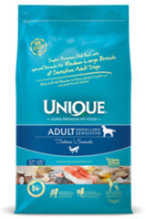 Unique Somonlu Orta Irk Yetişkin Köpek Maması 3 Kg