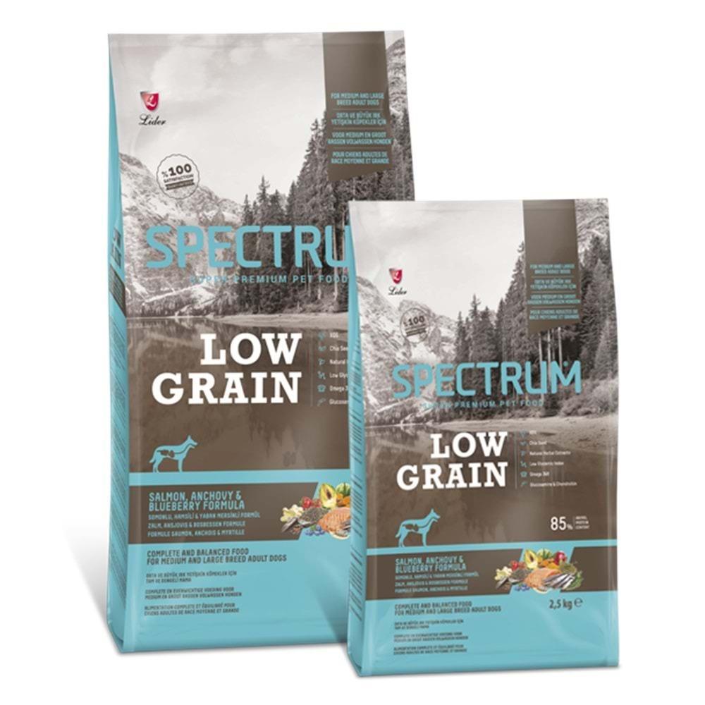 Spectrum Low Grain Somonlu Tüm Irklar Yetişkin Köpek Maması 2.5 Kg