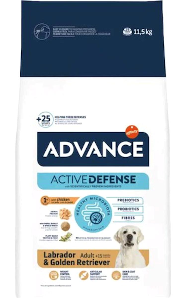 Advance Labrador & Golden Retriever Kuzu Etli Büyük Irk Yetişkin Köpek Maması 11.5 Kg