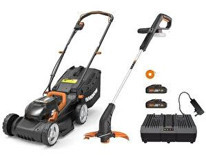 Worx WG927E Misinalı İtmeli Elektrikli Akülü Çim Biçme Makinesi