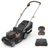 Worx WG737E İtmeli Elektrikli Akülü Çim Biçme Makinesi
