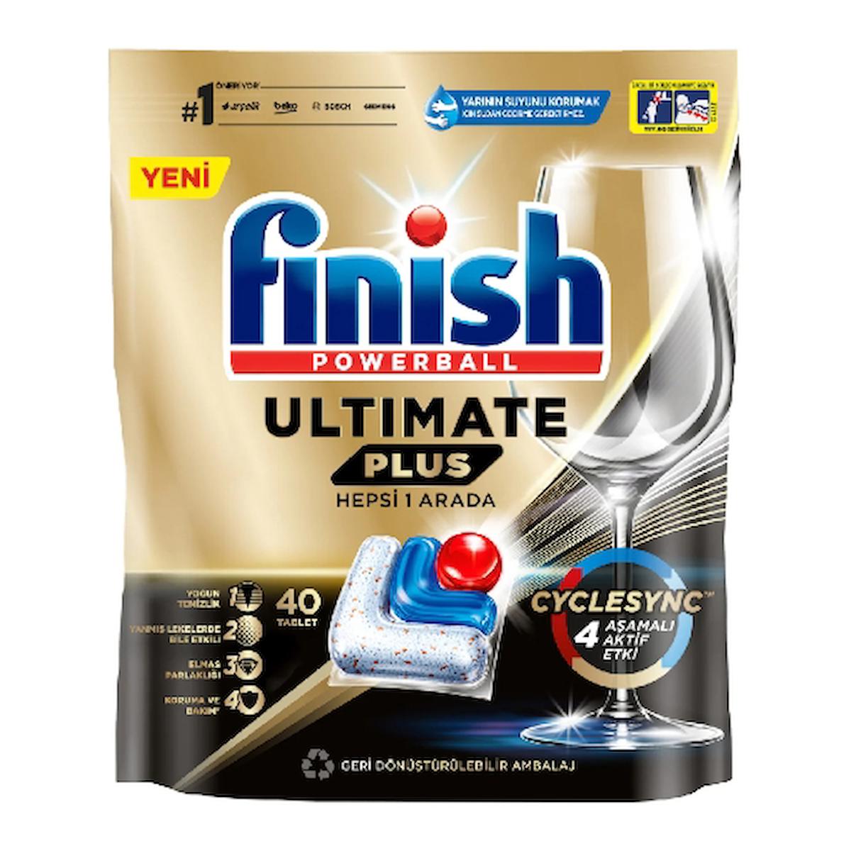 Finish Kokulu Tablet Bulaşık Makinesi Deterjanı 2x40 Adet