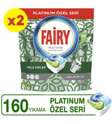 Fairy Platinum Kokulu Tablet Bulaşık Makinesi Deterjanı 160 Adet