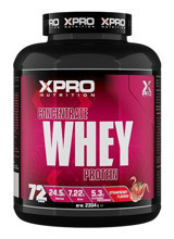 Xpro Nutrition Çilekli Whey Protein Protein Tozu 2.3 kg