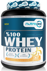 Nutraday Protein Muzlu Whey Protein Protein Tozu 976 gr