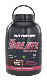 Nutrever Çikolatalı Whey Protein Protein Tozu 900 gr
