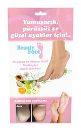 Beauty Foot Papatya Ve Meyve Özlü Ölü Deri-Çatlak Ayak Maskesi 1 Adet