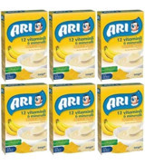 Ari Laktozlu Tahıllı Pirinç Unlu Probiyotikli Kaşık Maması 6x200 gr