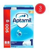 Aptamil Laktozlu 1 Numara Bebek Sütü 3x900 gr