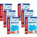 Aptamil Laktozlu Probiyotikli 4 Numara Devam Sütü 6x900 gr