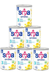 Sma Optipro Laktozlu Tahılsız Probiyotikli 3 Numara Devam Sütü 6x800 gr